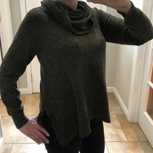 Cupio Long Sleeve Cowl Neck Sweater